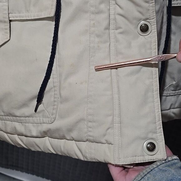 Vintage CurrentSeen Insulated Zip Jacket 3X Winter Coat Hooded Gorp Tech Utility - Picture 6 of 16